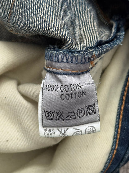 AW06 Dior Homme by Hedi Slimane Dust Wash Distressed Denim Jeans