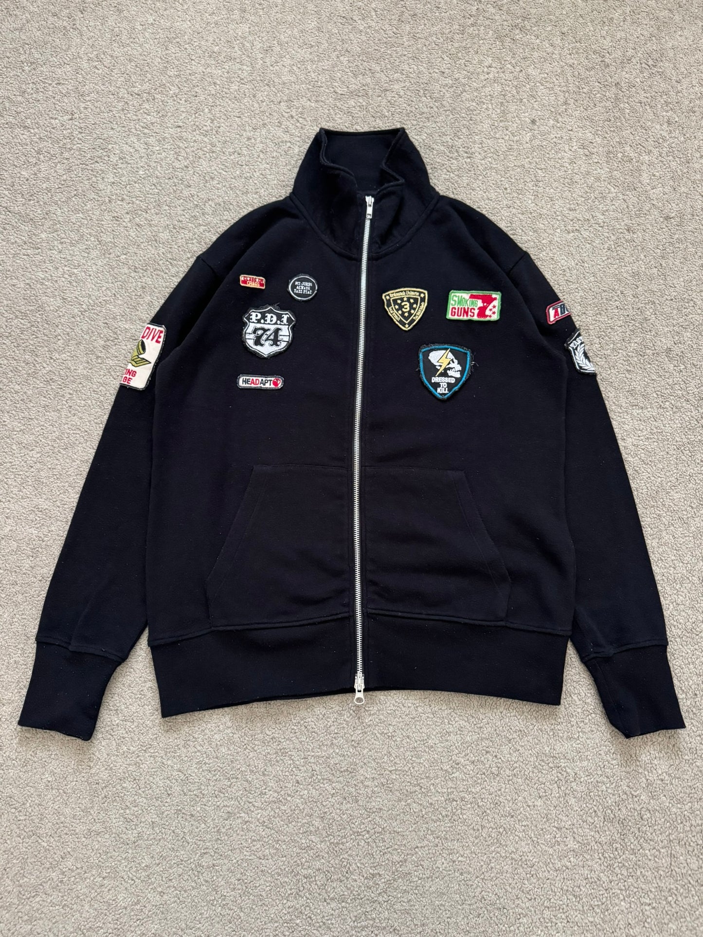 2008 PPFM Embroidered Military Patches Jacket
