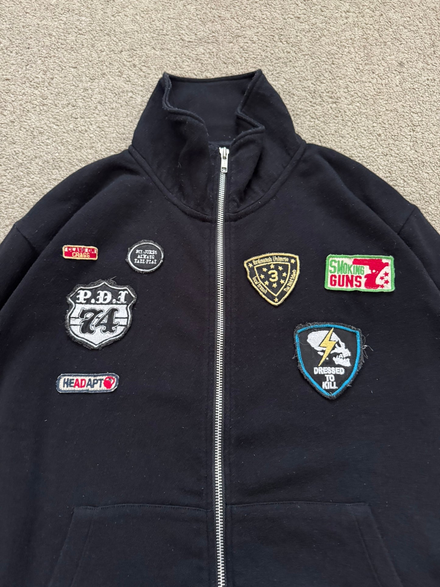 2008 PPFM Embroidered Military Patches Jacket