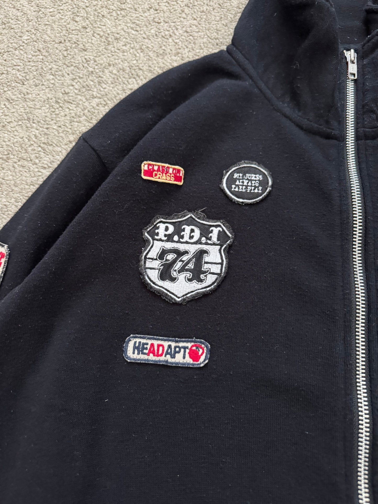 2008 PPFM Embroidered Military Patches Jacket