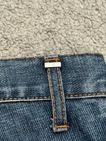 SS07 Dior Homme by Hedi Slimane Faded Washed Denim Jeans