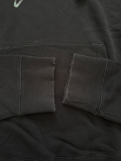 SS19 Saint Laurent Animal Print Script Logo Hoodie