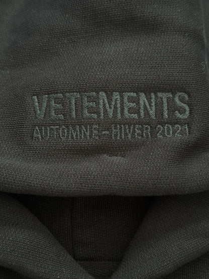 FW21 Vetements Double Sided Logo Pullover Hoodie