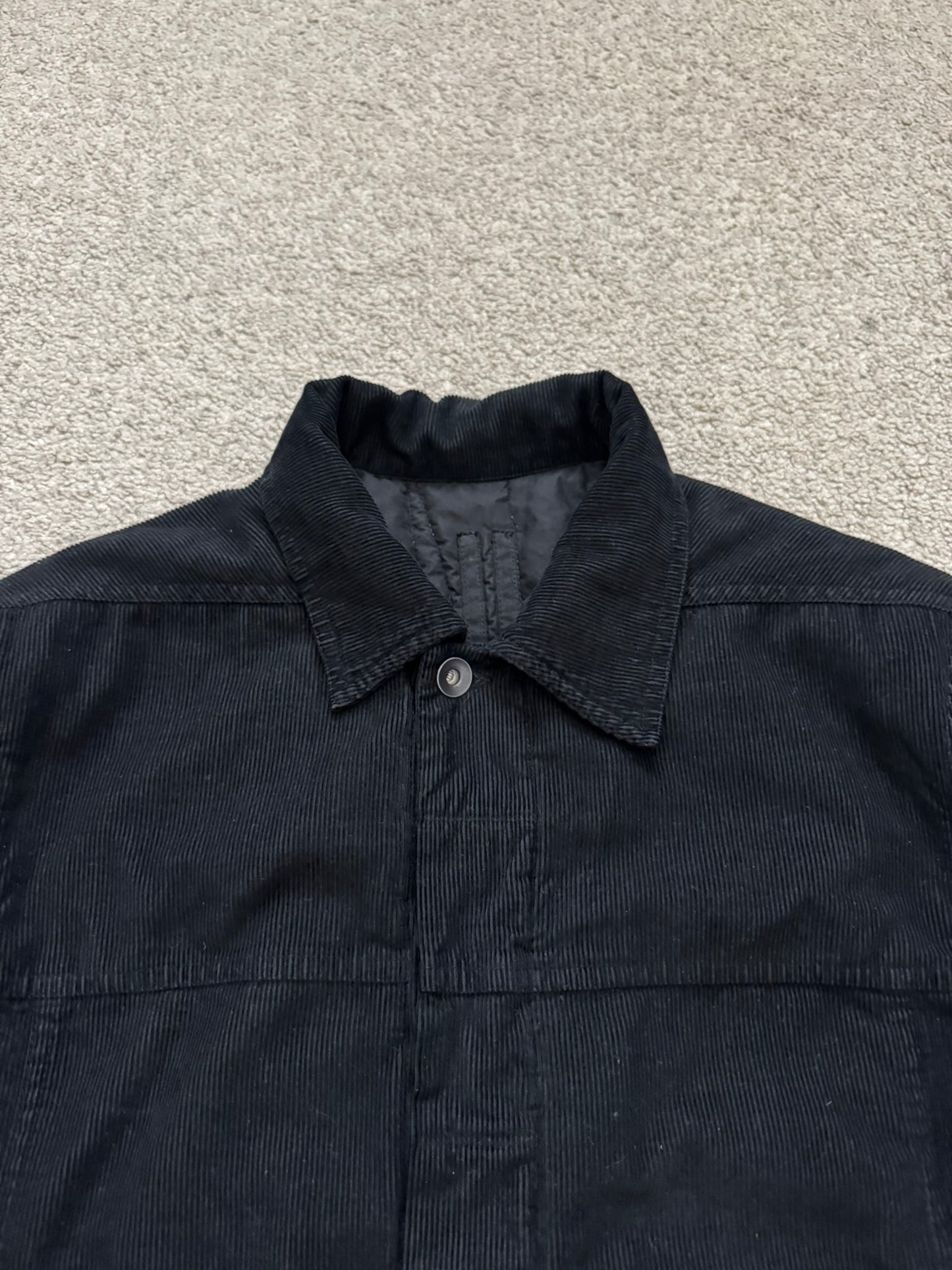 FW15 Rick Owens DRKSHDW Padded Corduroy Work Jacket