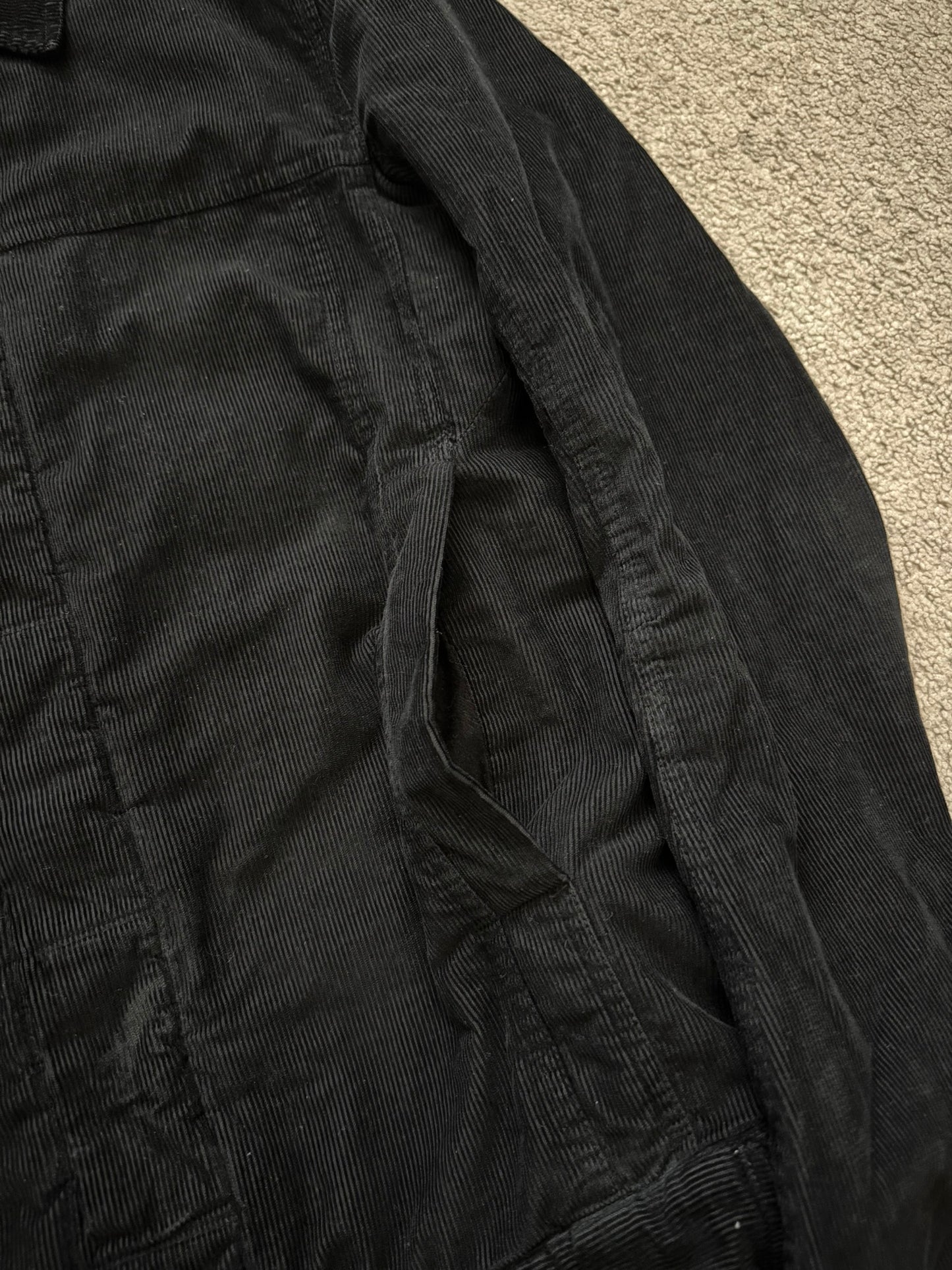 FW15 Rick Owens DRKSHDW Padded Corduroy Work Jacket