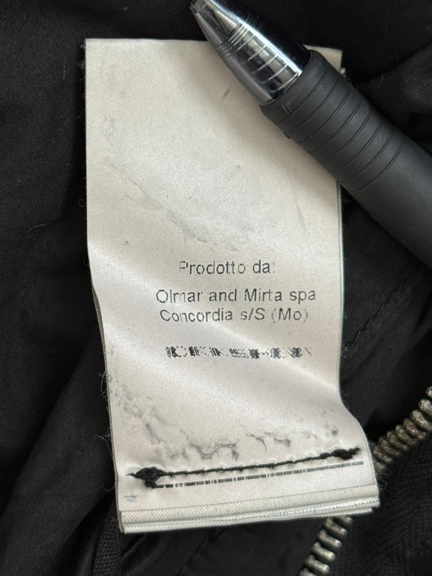 FW15 Rick Owens DRKSHDW Padded Corduroy Work Jacket