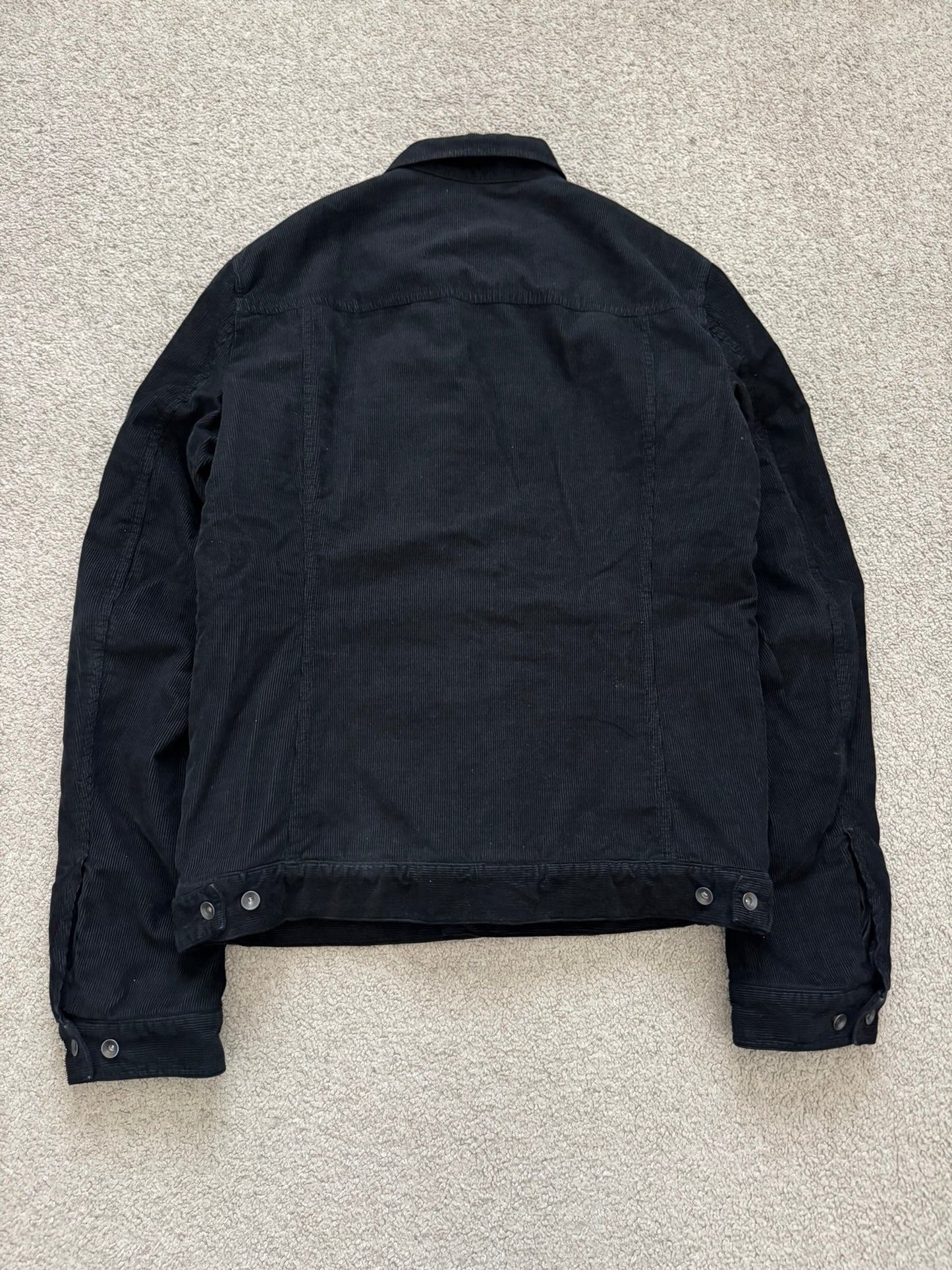 FW15 Rick Owens DRKSHDW Padded Corduroy Work Jacket
