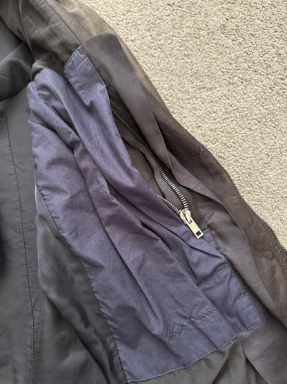 SS11 Rick Owens “Anthem” Intarsia Lambskin Leather Jacket