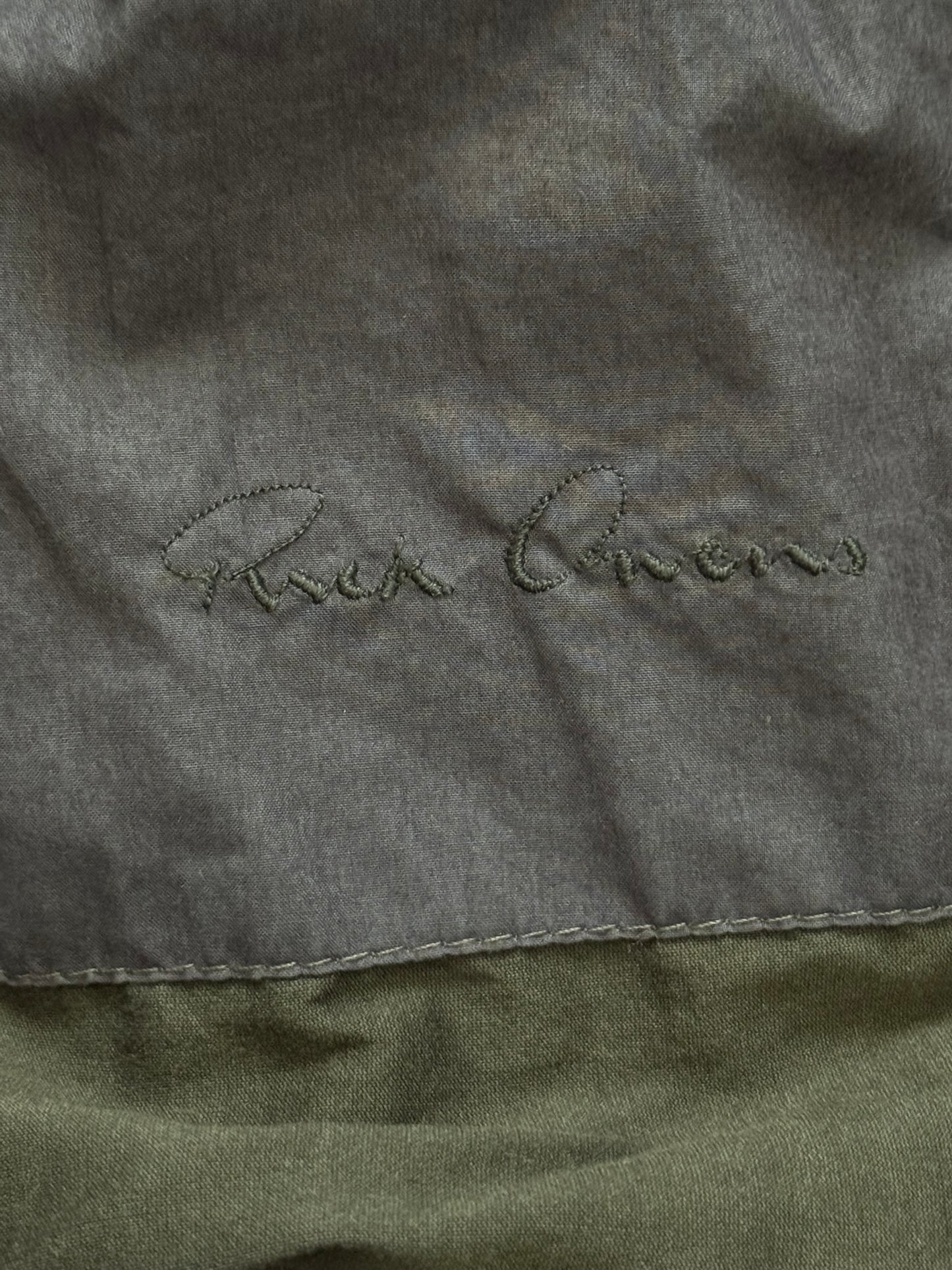 SS11 Rick Owens “Anthem” Intarsia Lambskin Leather Jacket