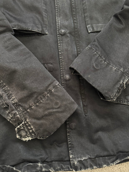 SS11 Balmain by Christophe Decarnin Embellished Distressed M-65 Field Jacket