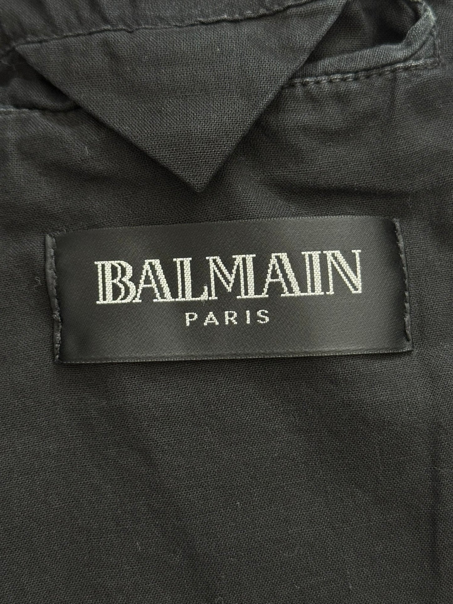 SS11 Balmain by Christophe Decarnin Embellished Distressed M-65 Field Jacket