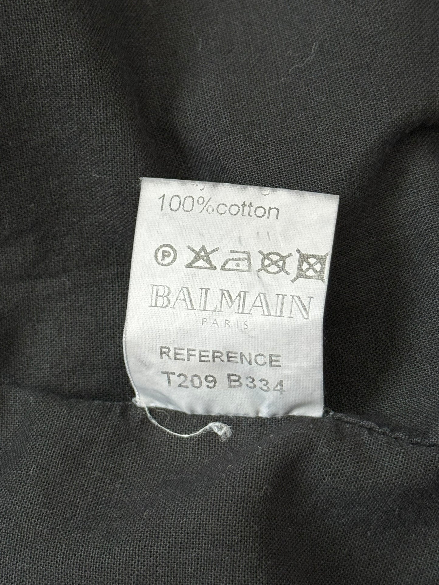 SS11 Balmain by Christophe Decarnin Embellished Distressed M-65 Field Jacket