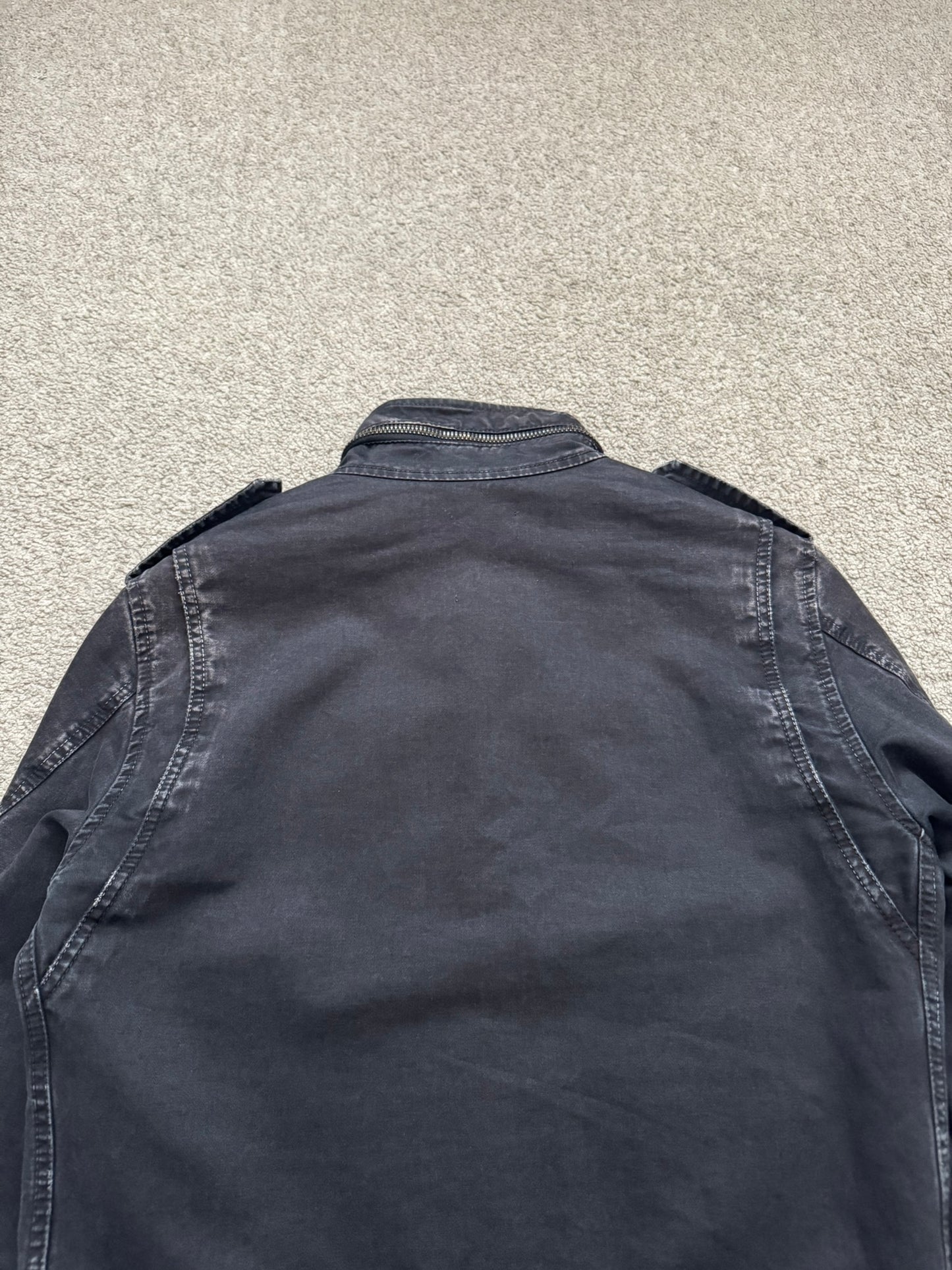 SS11 Balmain by Christophe Decarnin Embellished Distressed M-65 Field Jacket