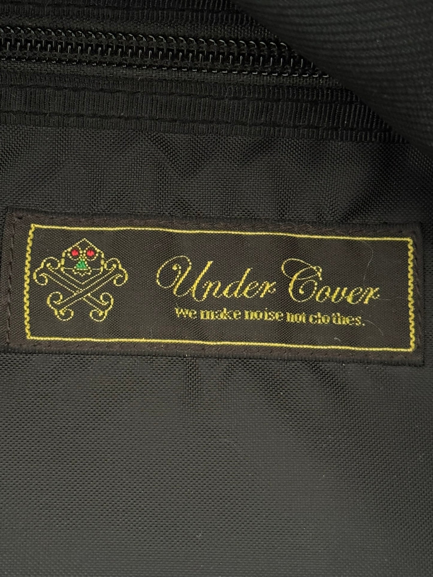 AW11 Undercover "We Make Noise Not Clothes" Cargo Backpack