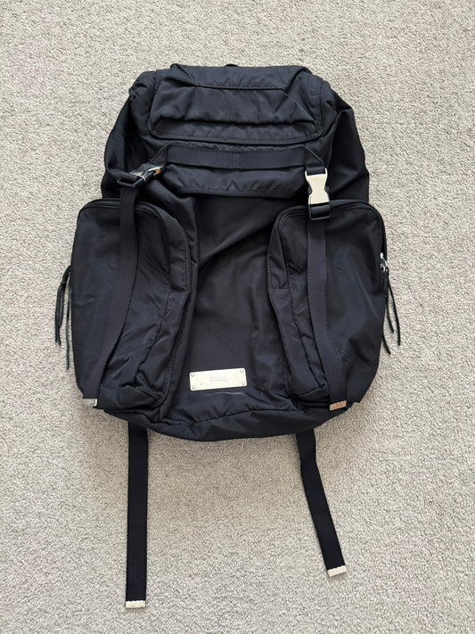 AW11 Undercover Prada GRT Black Nylon Utility Cargo Backpack