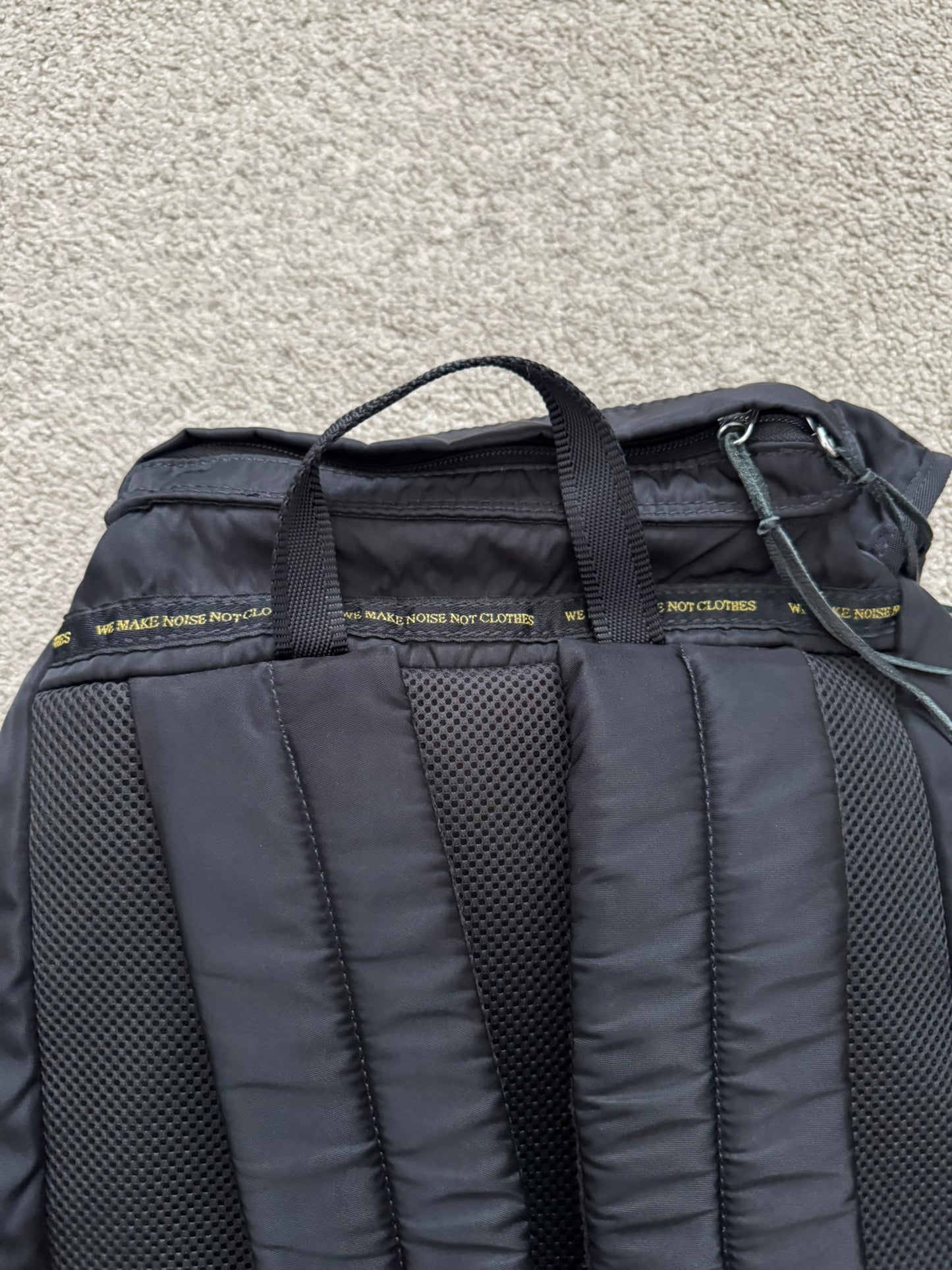 AW11 Undercover Prada GRT Black Nylon Utility Cargo Backpack