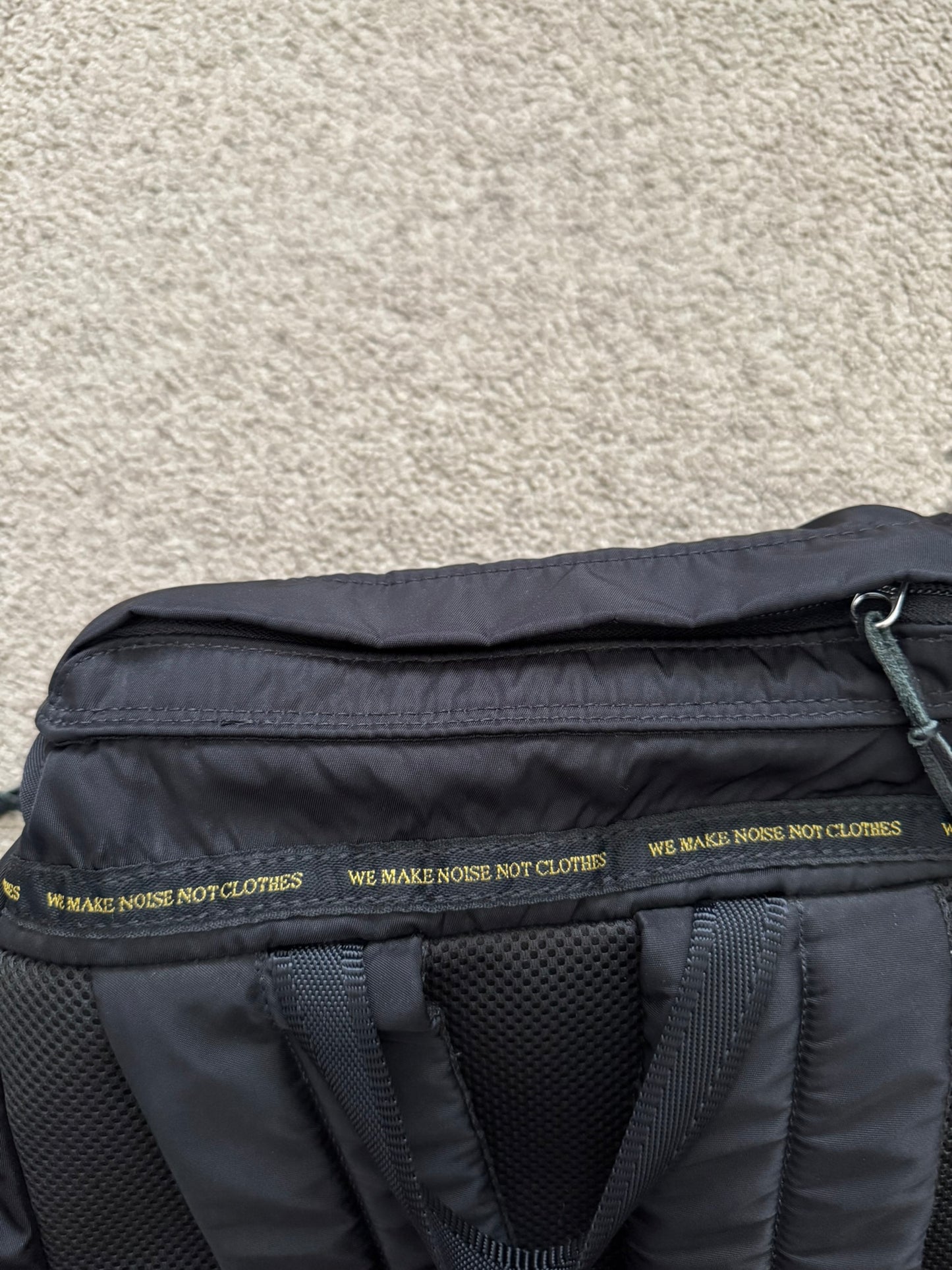 AW11 Undercover Prada GRT Black Nylon Utility Cargo Backpack