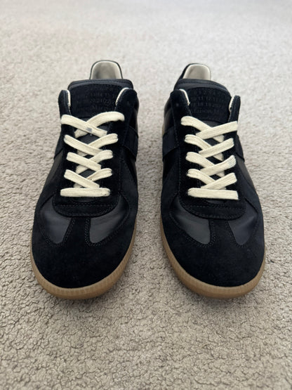Maison Margiela Replica Black/Gum GAT Low Top Sneakers