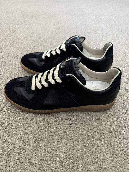 Maison Margiela Replica Black/Gum GAT Low Top Sneakers