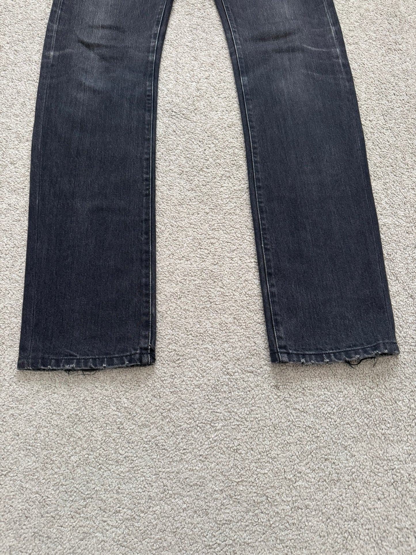 AW05 Dior Homme by Hedi Slimane "In The Morning" Faded Denim Jeans