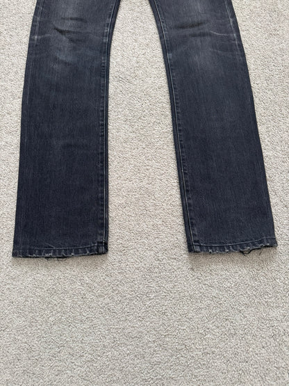 AW05 Dior Homme by Hedi Slimane "In The Morning" Faded Denim Jeans