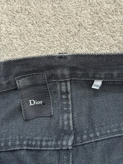 AW05 Dior Homme by Hedi Slimane "In The Morning" Faded Denim Jeans