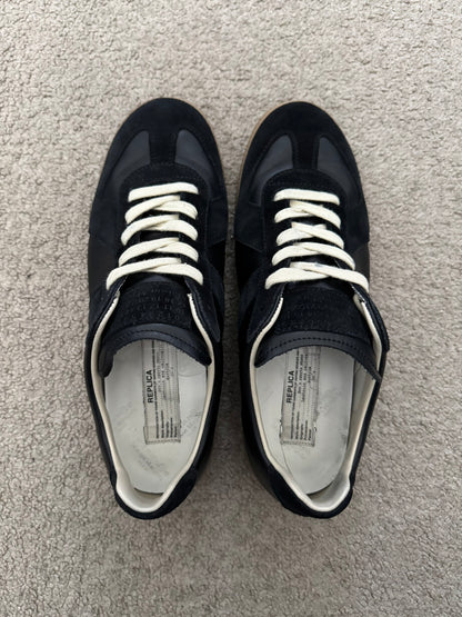 Maison Margiela Replica Black/Gum GAT Low Top Sneakers