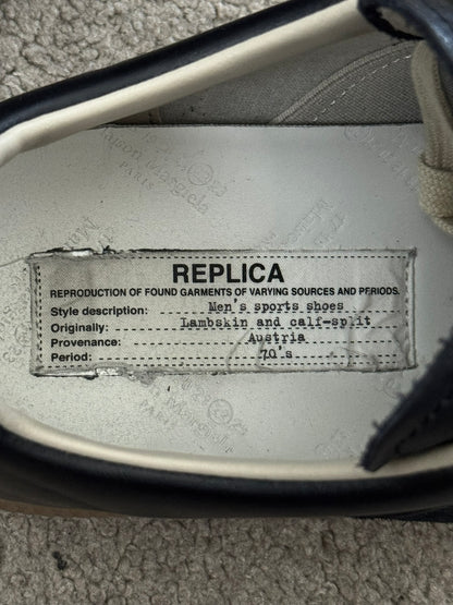 Maison Margiela Replica Black/Gum GAT Low Top Sneakers