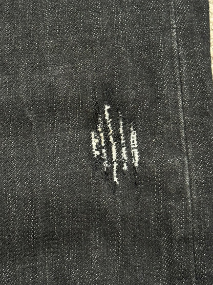 SS03 Dior Homme by Hedi Slimane MIJ Black Clawmark Denim Jeans
