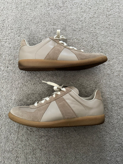 Maison Margiela Replica Beige/Tan/Gum GAT Low Top Sneakers