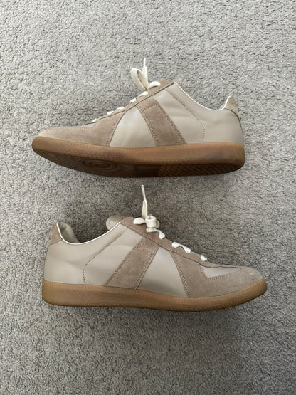 Maison Margiela Replica Beige/Tan/Gum GAT Low Top Sneakers