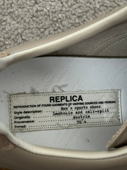 Maison Margiela Replica Beige/Tan/Gum GAT Low Top Sneakers