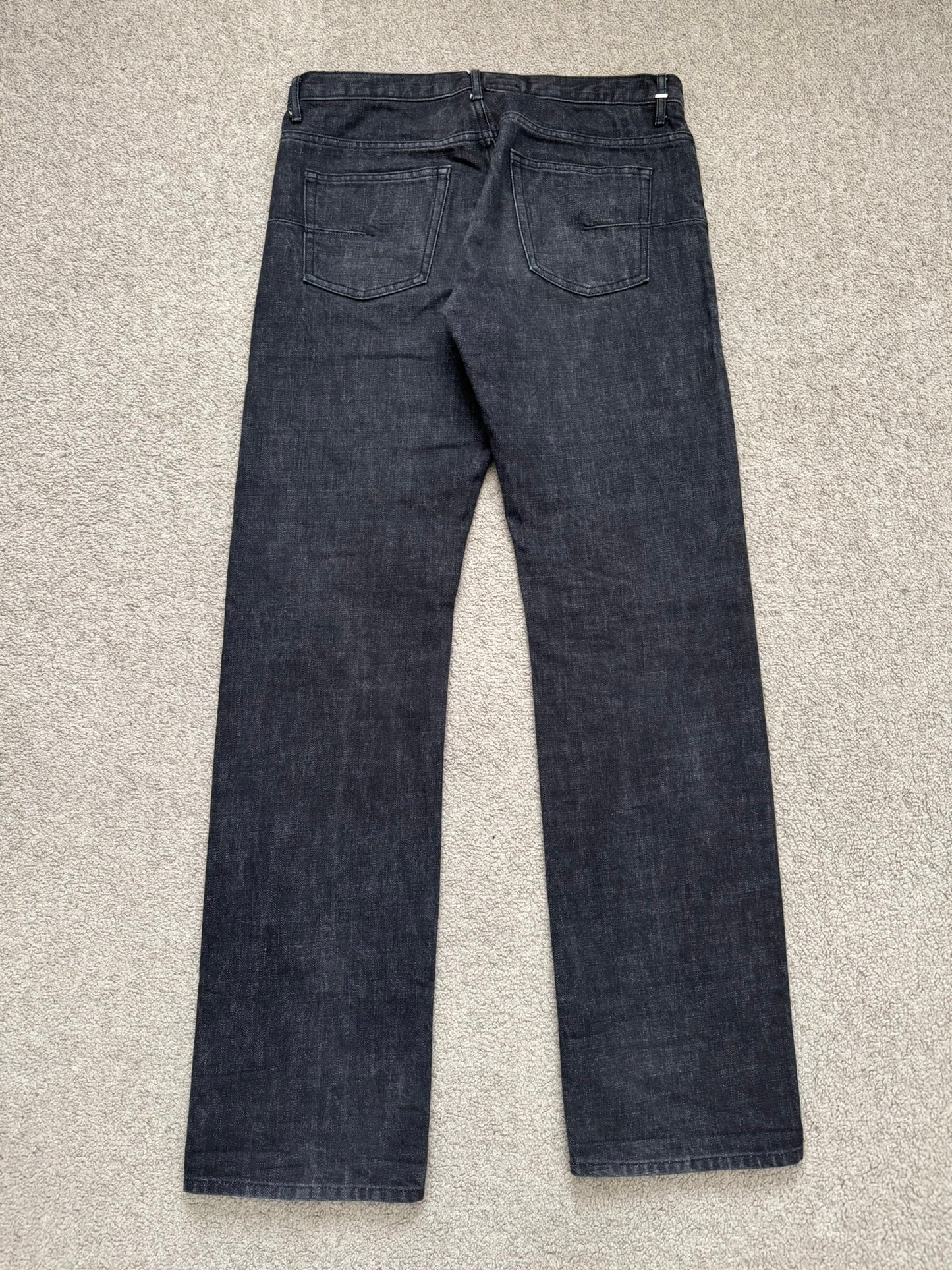 SS03 Dior Homme by Hedi Slimane MIJ Black Clawmark Denim Jeans