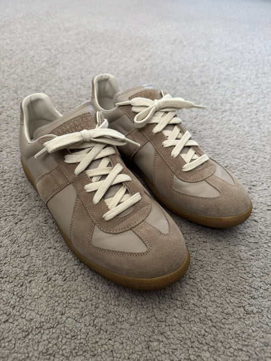 Maison Margiela Replica Beige/Tan/Gum GAT Low Top Sneakers