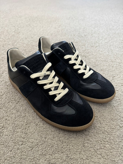 Maison Margiela Replica Black/Gum GAT Low Top Sneakers