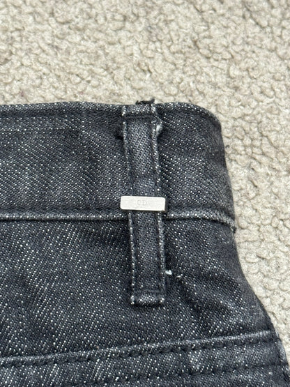 SS03 Dior Homme by Hedi Slimane MIJ Black Clawmark Denim Jeans