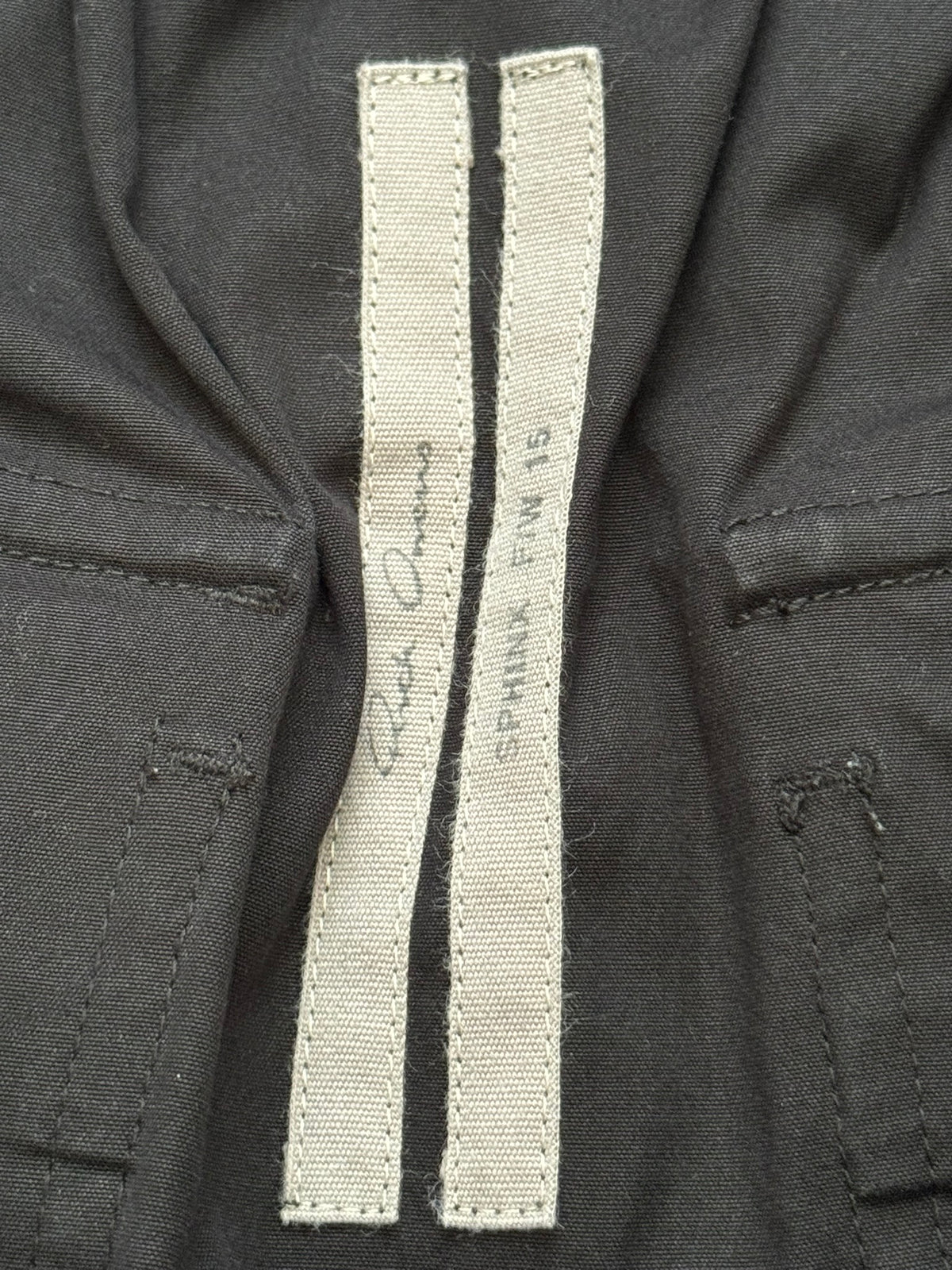 FW15 Rick Owens Runway "Sphinx" Black Pods Shorts