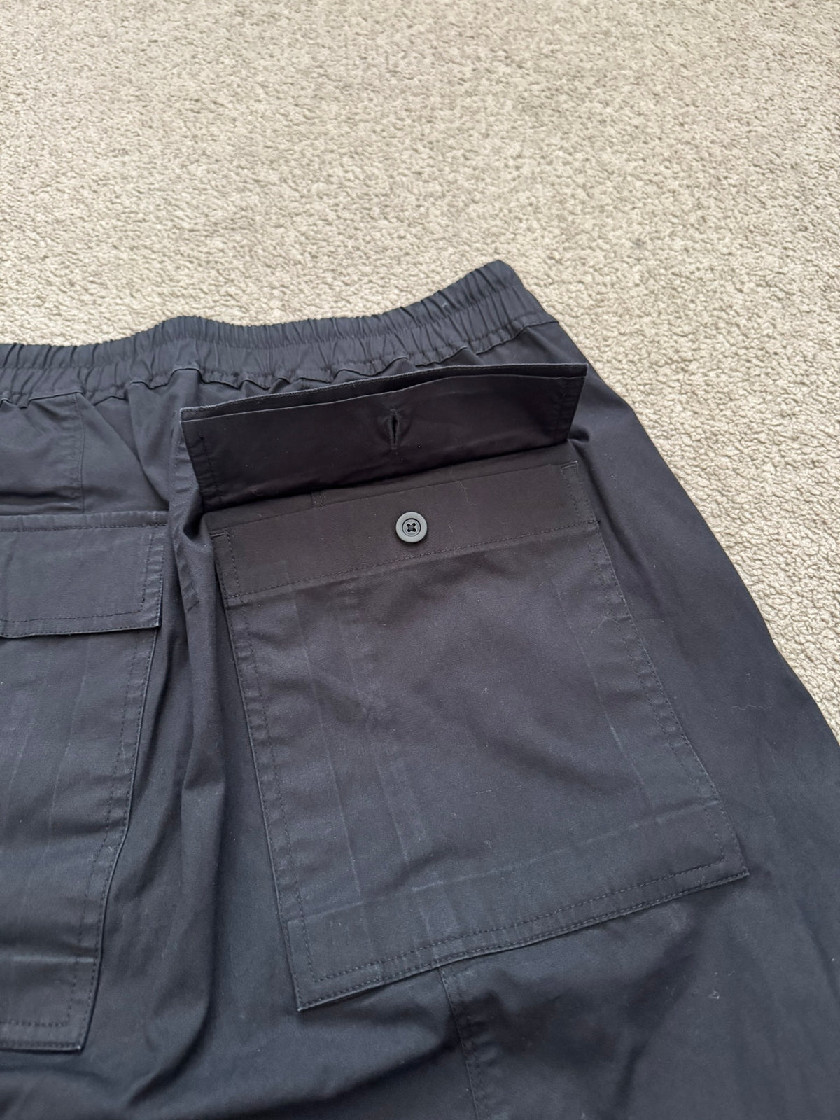FW15 Rick Owens Runway "Sphinx" Black Pods Shorts