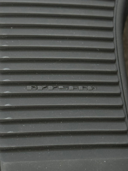 FW21 Rick Owens DRKSHDW Triple Black Nylon Ramones Sneakers