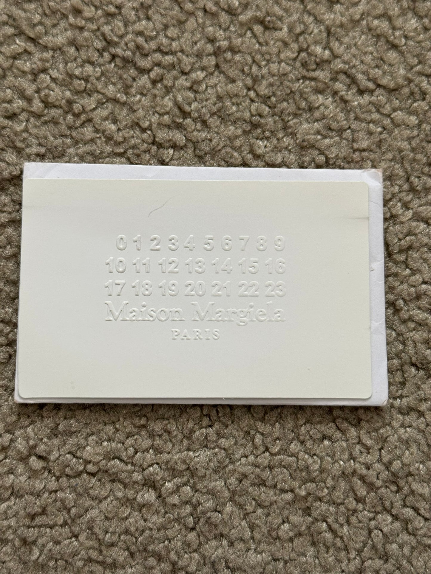 Maison Margiela Grey Leather Conway Buckle Belt