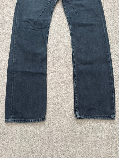 SS20 Rick Owens DRKSHDW Faded Washed Torrance Cut Denim Jeans