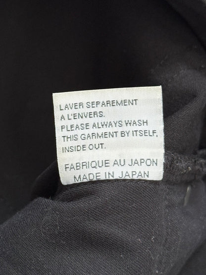 SS10 Dior Homme by Kris Van Assche MIJ Black Rayon Denim Jeans