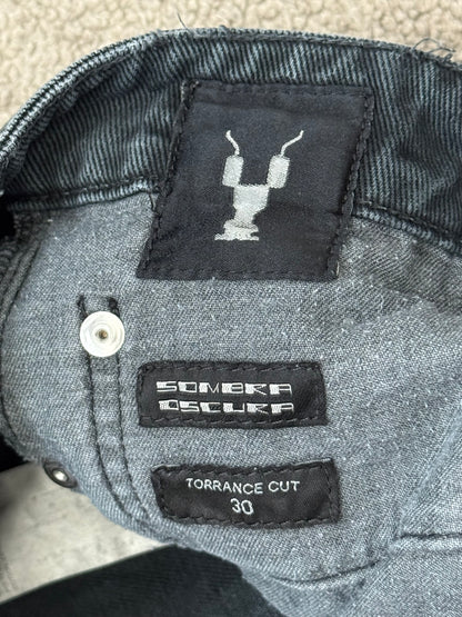 SS20 Rick Owens DRKSHDW Faded Washed Torrance Cut Denim Jeans