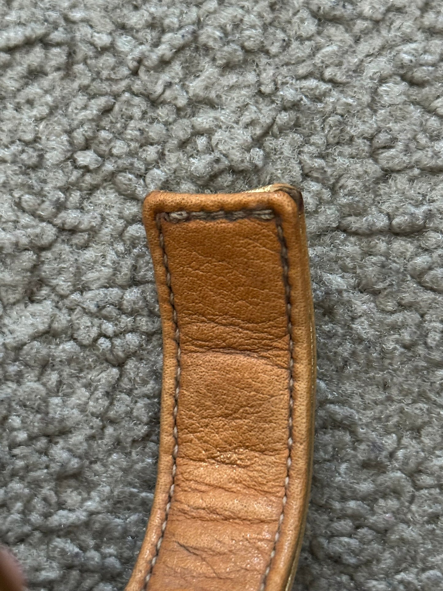 Chrome Heart 3 Rhodium Silver Cross Snap Gold Leather Bracelet