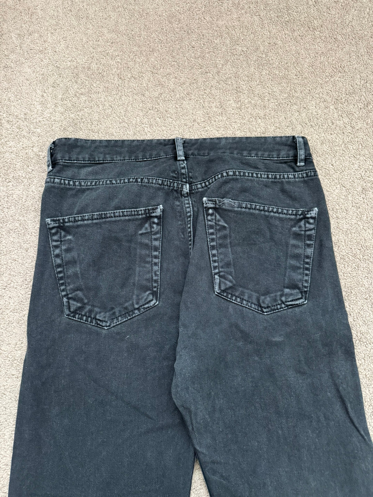 SS20 Rick Owens DRKSHDW Faded Washed Torrance Cut Denim Jeans