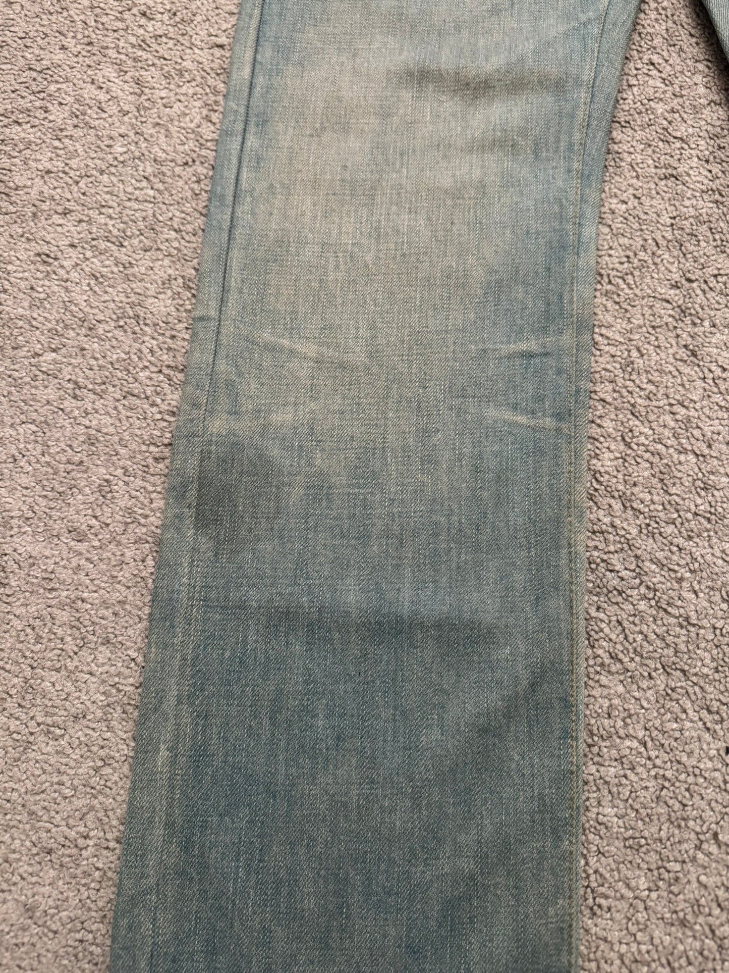 SS04 Dior Homme by Hedi Slimane “Bleu Claire” Washed Denim Jeans