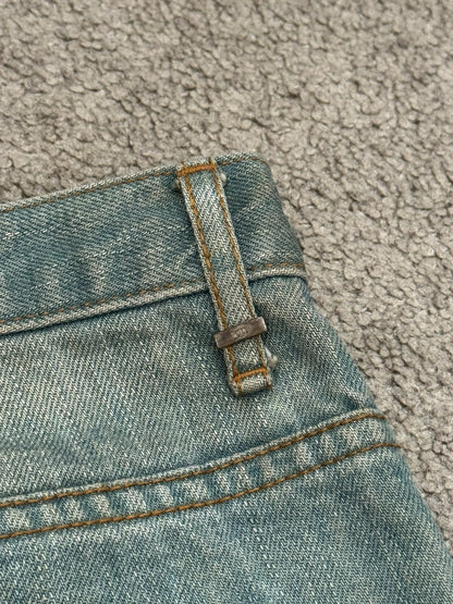 SS04 Dior Homme by Hedi Slimane “Bleu Claire” Washed Denim Jeans