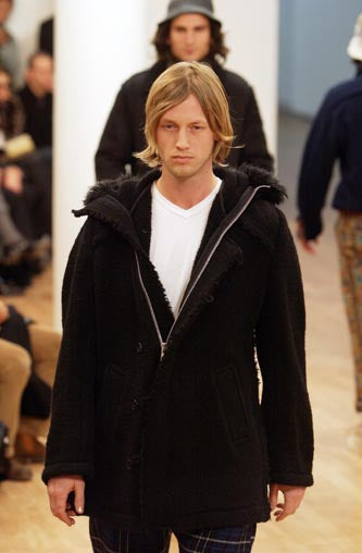 AW03 Junya Watanabe MAN Runway N-3B Wool Knitted Eskimo Parka